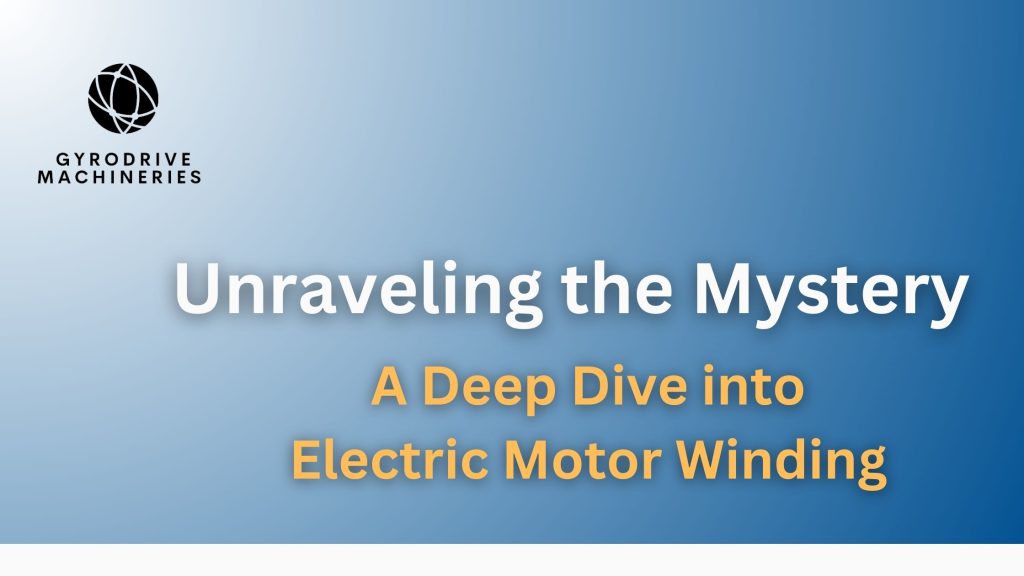 electric motor winding